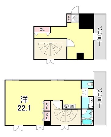 三鷹第一ビルの物件間取画像